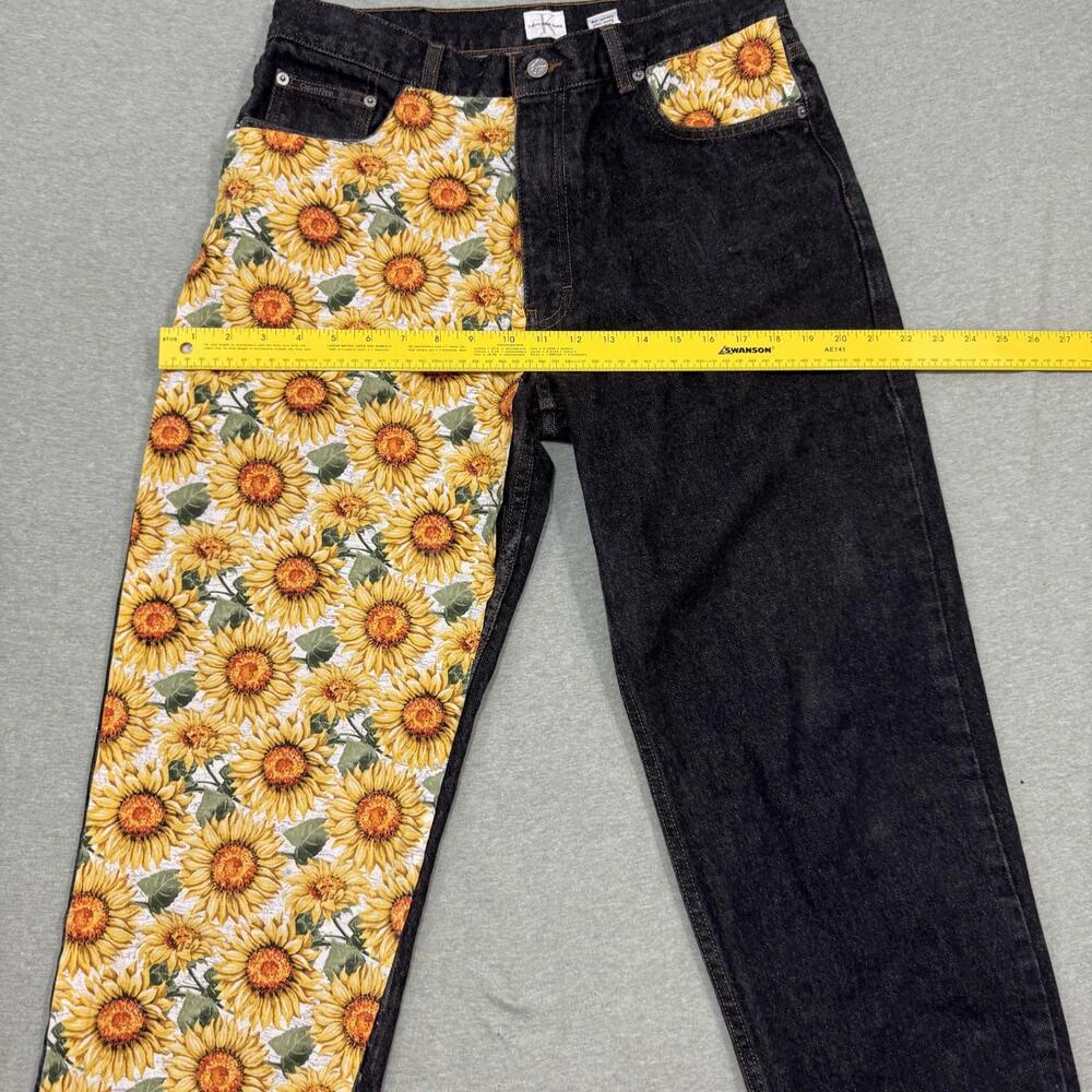 Calvin Klein Black Jeans Sunflower Men’s 33x32 - Picture 11 of 14